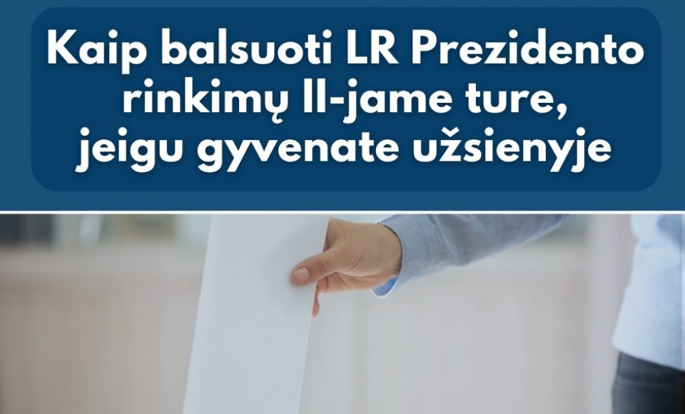 II-asis LR Prezidento rinkimų turas