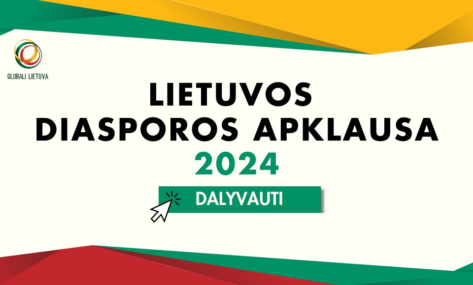 Kvietimas dalyvauti Lietuvos diasporos nuomonės apklausoje 