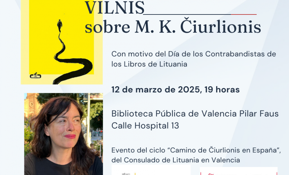 PRESENTACIÓN DEL LIBRO SOBRE ČIURLIONIS EN LA BIBLIOTECA PÚBLICA DE VALÈNCIA